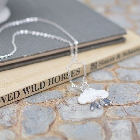 𝅺Little Cloud Necklace  - Picture 7 of 7